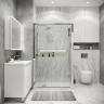 Душевой уголок Grossman Cosmo 100х80 120.K33.02.1080.10.00 профиль Хром стекло прозрачное