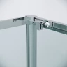 Душевой уголок Grossman Cosmo 100х80 120.K33.02.1080.10.00 профиль Хром стекло прозрачное