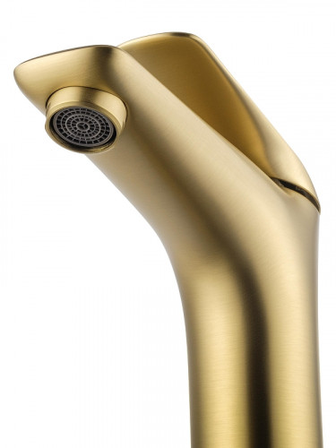 Смеситель для раковины Wonzon &amp; Woghand WW-A41222-BG цвет Брашированное золото