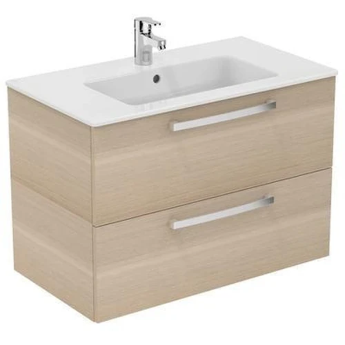 Тумба под раковину Ideal Standard Tempo 80 E3242OS подвесная цвет Sandy Oak (Дуб)