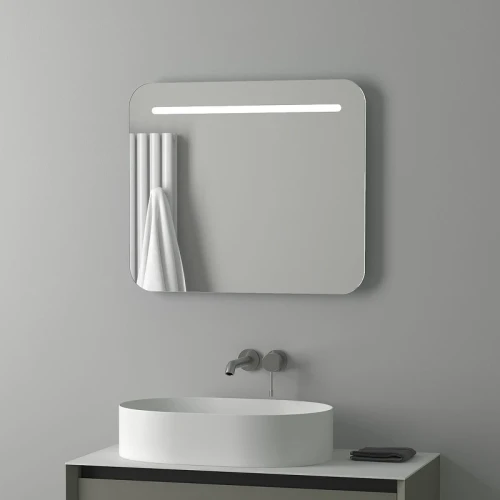 Зеркало Evoform Ledline 60x70 BY 2144 с подсветкой 5.5 W - без выключателя стекло