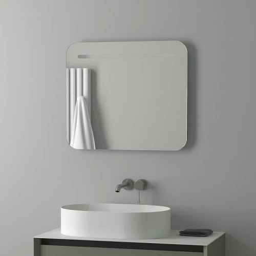 Зеркало Evoform Ledline 60x70 BY 2144 с подсветкой 5.5 W - без выключателя стекло