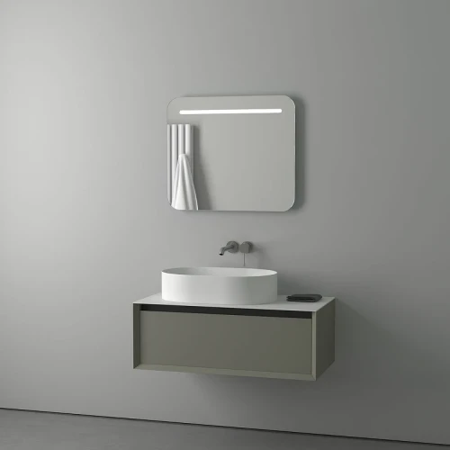 Зеркало Evoform Ledline 60x70 BY 2144 с подсветкой 5.5 W - без выключателя стекло