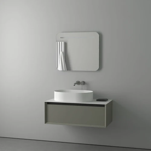 Зеркало Evoform Ledline 60x70 BY 2144 с подсветкой 5.5 W - без выключателя стекло