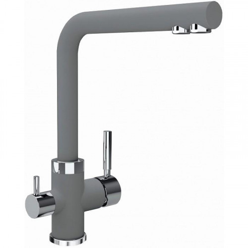 Смеситель для кухни Florentina Арес 333.19H.2123.307 цвет Серый шелк