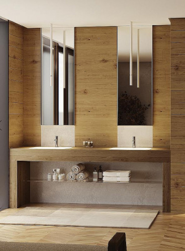 Смеситель для раковины Bossini Nobu INZ203.075 Нержавеющая сталь матовая