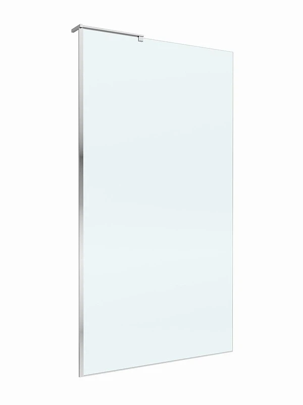 Душевая перегородка BelBagno Uno 100 UNO-L-1-TB-100-C-Cr профиль Хром стекло прозрачное