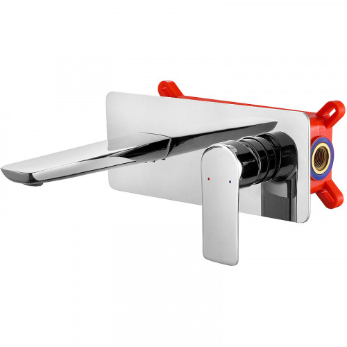 Смеситель для раковины Berges Ventas S 076005 Хром латунь встраиваемый