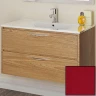 Тумба с раковиной SanVit Мэри-2 75 kmery752 в цвете Ral подвесная Красный глянец МДФ / ЛДСП