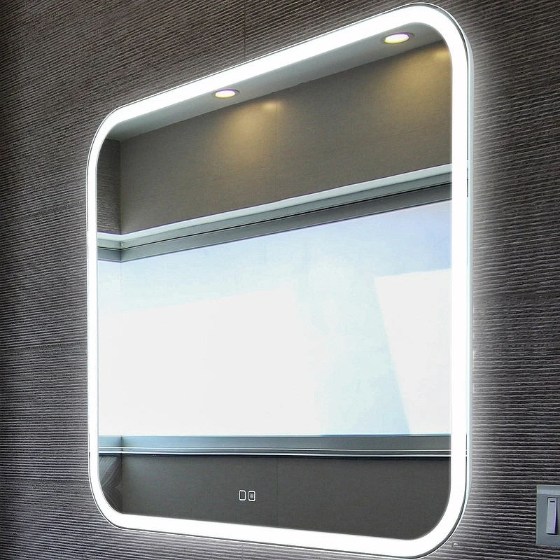 Зеркало Silver Mirrors Стив-2 80 ФР-00001503 с подсветкой с сенсорным выключателем и подогревом стекло