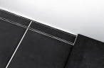 Решетка для душевого лотка Tece Drainline Plate II 70 600772 Полированная нержавеющая сталь