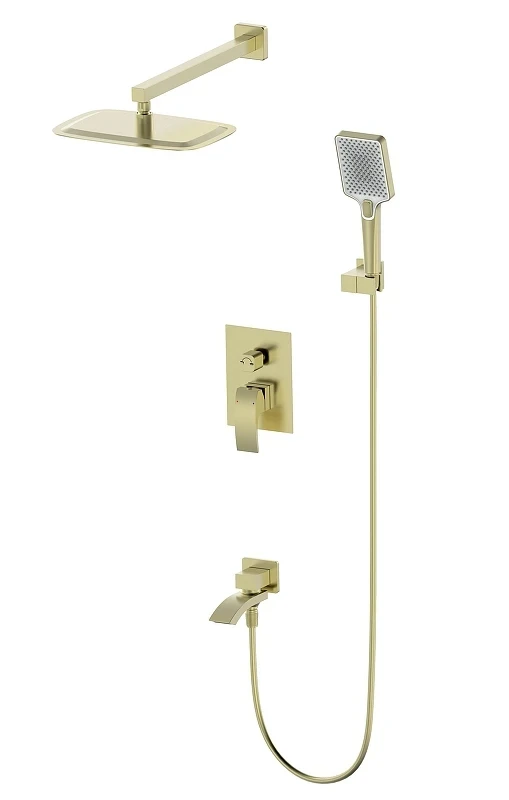 Душевая система Wonzon & Woghand Fit WW-88939009A-BG цвет Брашированное золото