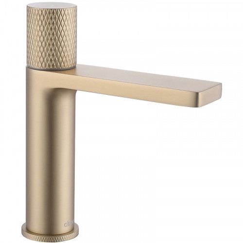 Смеситель для раковины Abber Rund AF8710G Золото матовое латунь