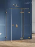 Душевое ограждение New Trendy AVEXA Gold x EXK-3112
