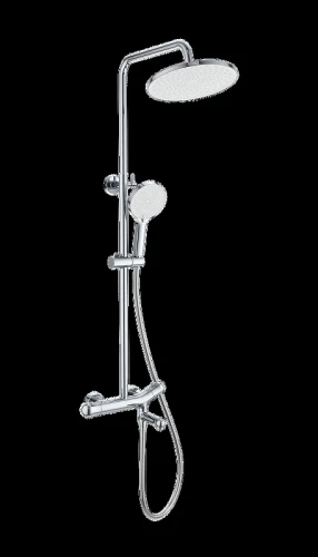 Душевая система Wonzon & Woghand WW-B3057-A-CR с термостатом цвет Хром