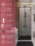 Душевая дверь Cezares Lux 70 LUX-B-FS-1-70-C-GM профиль Оружейная сталь стекло прозрачное