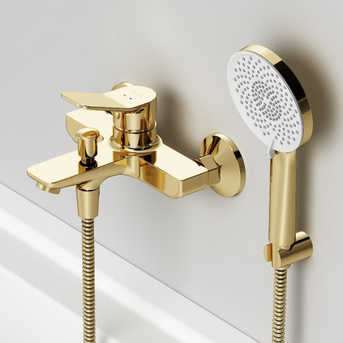 Смеситель для ванны AM.PM X-Joy F85A15099 Цвет Золото