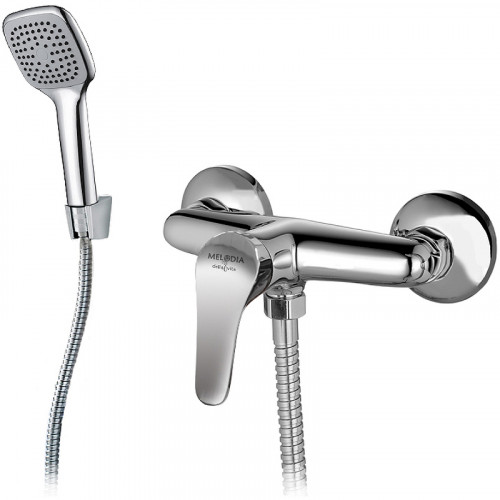 Смеситель для душа Melodia della vita Moderno MDV35150 Хром латунь на стену