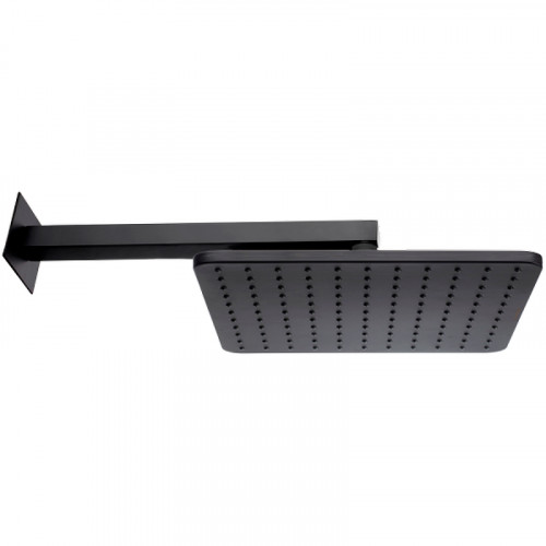 Верхний душ Bossini Cosmo H69598H.073 Черный матовый латунь на стену