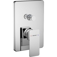 Смеситель для душа Bravat Phillis PB856101CP-2-ENG Хром латунь встраиваемый