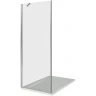 Душевая стенка Good Door Mokka SP-80-C-WE 80 профиль Белый стекло прозрачное