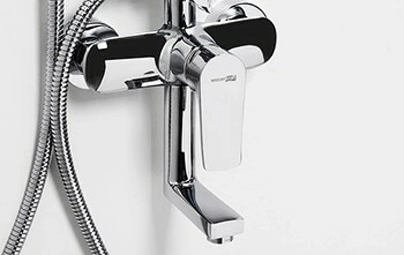 Душевая система WasserKRAFT A166.117.137.010.CH Хром латунь на стену