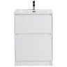 Тумба под раковину BelBagno Kraft 60 KRAFT-600-2C-PIA-BO Bianco Opaco МДФ / ЛДСП