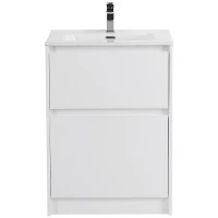 Тумба под раковину BelBagno Kraft 60 KRAFT-600-2C-PIA-BO Bianco Opaco МДФ / ЛДСП