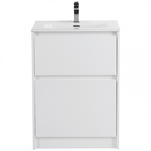 Тумба под раковину BelBagno Kraft 60 KRAFT-600-2C-PIA-BO Bianco Opaco МДФ / ЛДСП