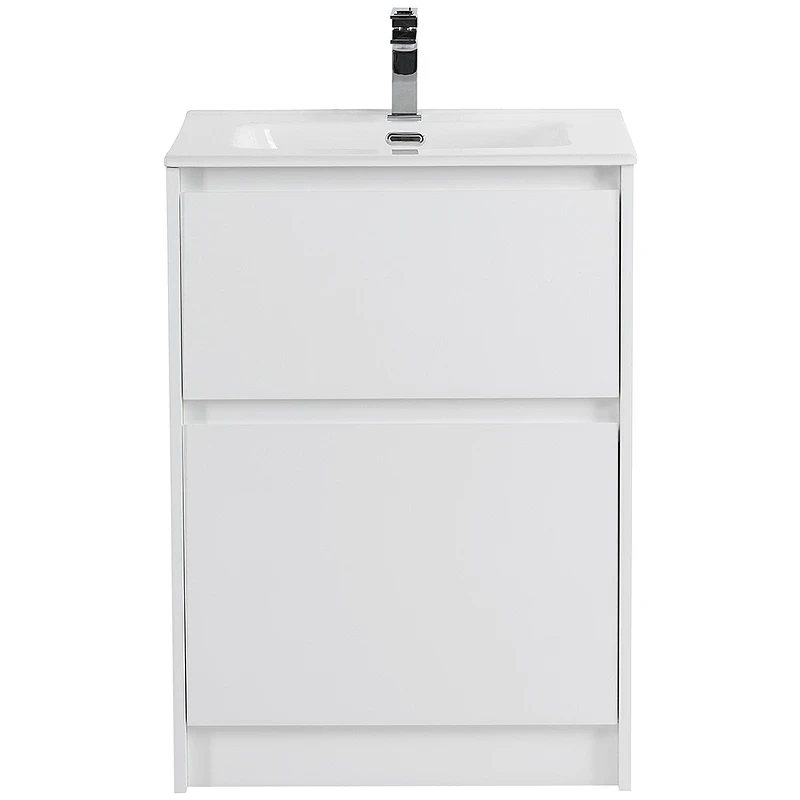 Тумба под раковину BelBagno Kraft 60 KRAFT-600-2C-PIA-BO Bianco Opaco МДФ / ЛДСП