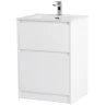 Тумба под раковину BelBagno Kraft 60 KRAFT-600-2C-PIA-BO Bianco Opaco МДФ / ЛДСП