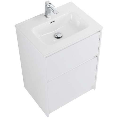 Тумба под раковину BelBagno Kraft 60 KRAFT-600-2C-PIA-BO Bianco Opaco МДФ / ЛДСП