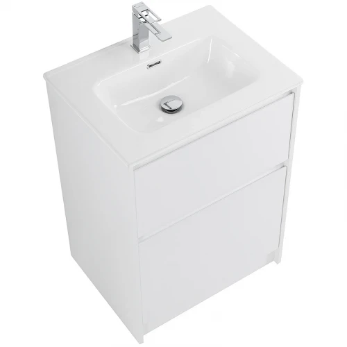 Тумба под раковину BelBagno Kraft 60 KRAFT-600-2C-PIA-BO Bianco Opaco МДФ / ЛДСП
