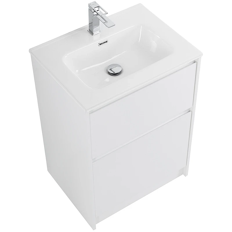 Тумба под раковину BelBagno Kraft 60 KRAFT-600-2C-PIA-BO Bianco Opaco МДФ / ЛДСП
