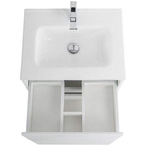 Тумба под раковину BelBagno Kraft 60 KRAFT-600-2C-PIA-BO Bianco Opaco МДФ / ЛДСП