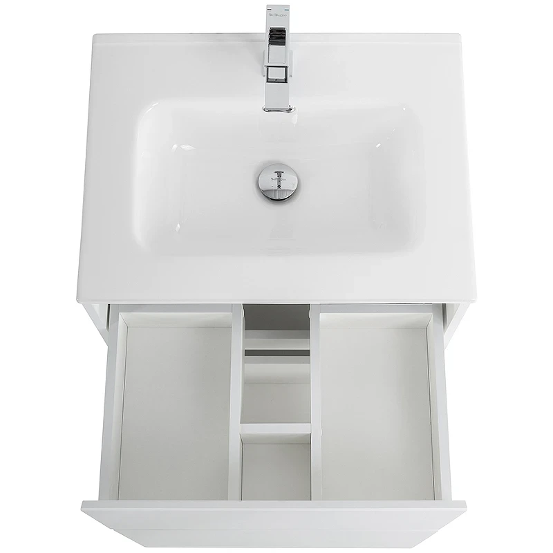 Тумба под раковину BelBagno Kraft 60 KRAFT-600-2C-PIA-BO Bianco Opaco МДФ / ЛДСП