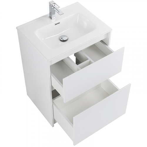 Тумба под раковину BelBagno Kraft 60 KRAFT-600-2C-PIA-BO Bianco Opaco МДФ / ЛДСП