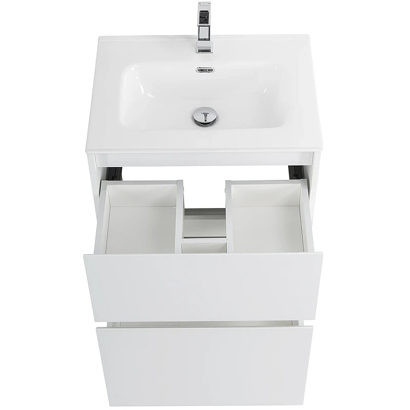 Тумба под раковину BelBagno Kraft 60 KRAFT-600-2C-PIA-BO Bianco Opaco МДФ / ЛДСП