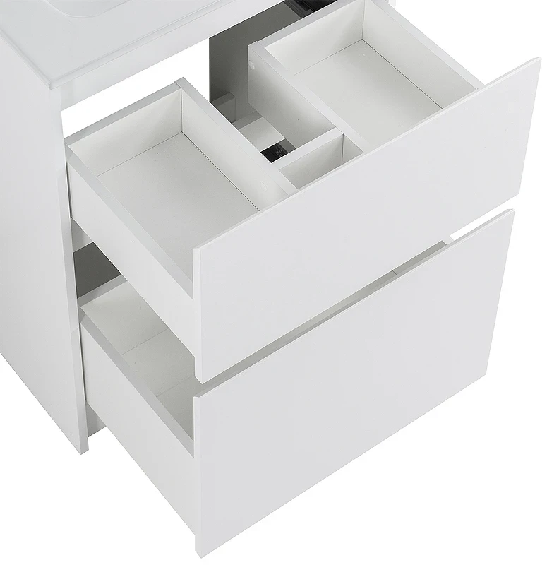 Тумба под раковину BelBagno Kraft 60 KRAFT-600-2C-PIA-BO Bianco Opaco МДФ / ЛДСП