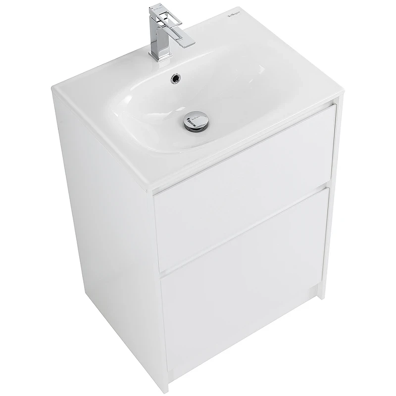 Тумба под раковину BelBagno Kraft 60 KRAFT-600-2C-PIA-BO Bianco Opaco МДФ / ЛДСП