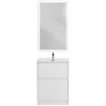 Тумба под раковину BelBagno Kraft 60 KRAFT-600-2C-PIA-BO Bianco Opaco МДФ / ЛДСП