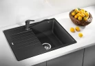 Кухонная мойка Blanco Zia 45S Compact 524725 Белая искусственный камень (литьевой мрамор) встраиваемый