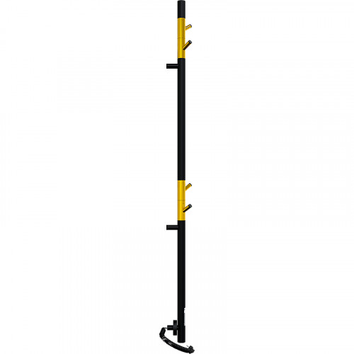 Электрический полотенцесушитель Laris Имидж 150x1400 73207642 Черный муар Золото