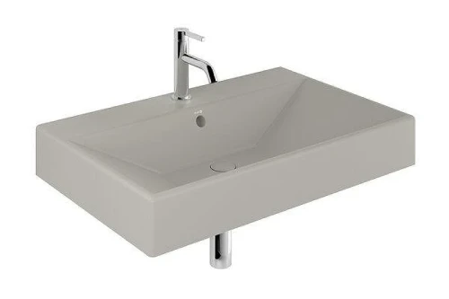 Раковина подвесная Kludi Resa 80 59WW81O2 цвет Серый