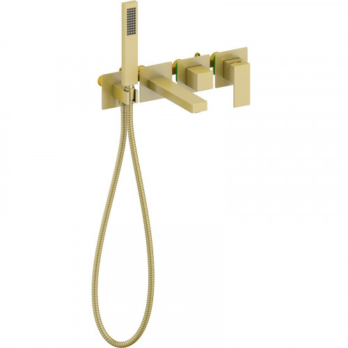 Смеситель для ванны Timo Selene 2014/17YSM Золото матовое латунь встраиваемый