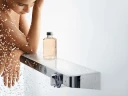 Смеситель для душа Hansgrohe ShowerTabletSelect 13184400 с термостатом Белый Хром латунь на стену