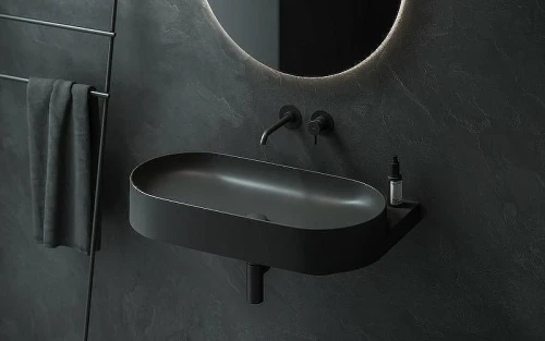 Раковина Ravak Yard 80 XJX0D080000 Черная матовая