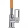 Смеситель для кухни Rossinka Z35-35U-Orange Хром Оранжевый латунь