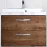 Тумба под раковину BelBagno Aurora 60 AURORA-600-2C-SO-RT подвесная Rovere Tabacco МДФ / ЛДСП