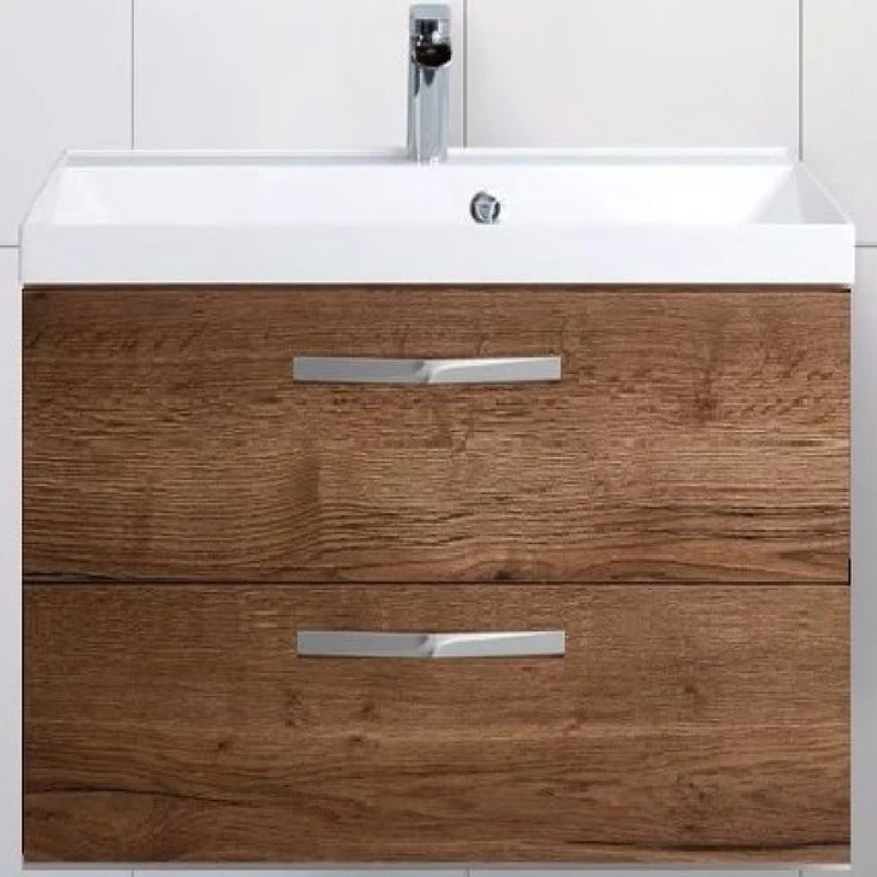Тумба под раковину BelBagno Aurora 60 AURORA-600-2C-SO-RT подвесная Rovere Tabacco МДФ / ЛДСП